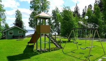 Фото номера Вилла с 3 спальнями и сауной Виллы Lomakylä Tapiola г. Лаппаярви 32
